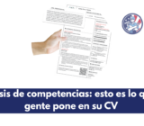 Análisis de competencias: esto es lo que la gente pone en su CV