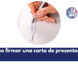 Cómo firmar una carta de presentación