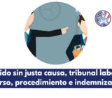 Despido sin justa causa, tribunal laboral: recurso, procedimiento e indemnización